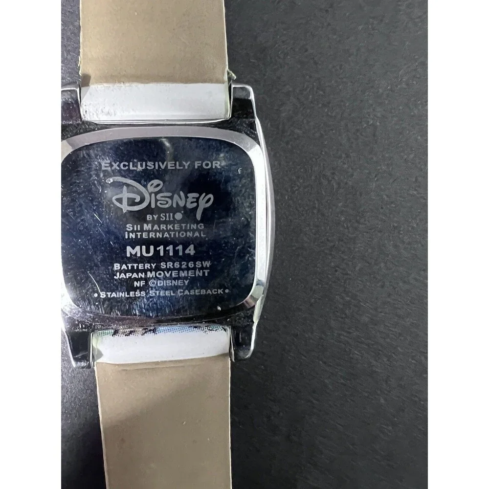 Vintage Disney Minnie Mouse Ladies Quartz Watch SII Seiko MU1114 Comic Strap